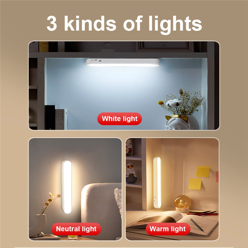 T97c- wiederaufladbare, kabellose LED-berührungslampen für studentenwohnheime, schrankbeleuchtung mit fernbedienung
