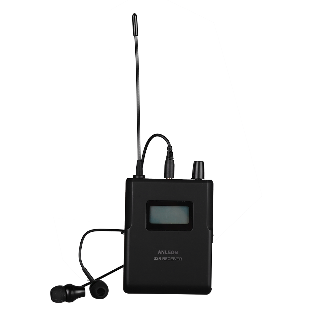 Receptor para ANLEON S2R, sistema de Monitor inalámbrico estéreo, IEM, UHF, monitoreo