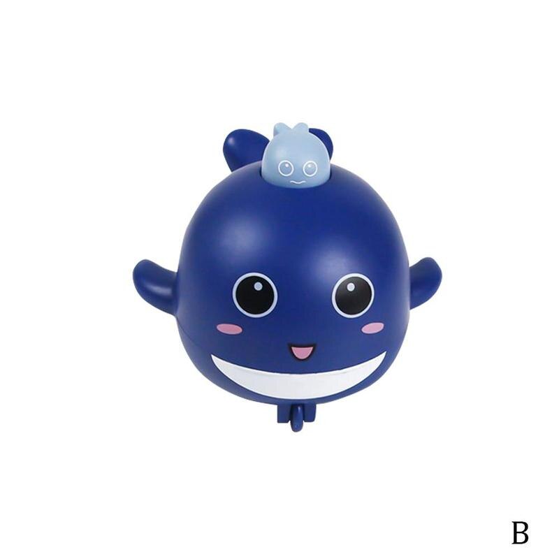 Pushing Sliding Little Dolphin Toy Inertial Pull Back Animal Plastic Car Children Pressing Toy: B