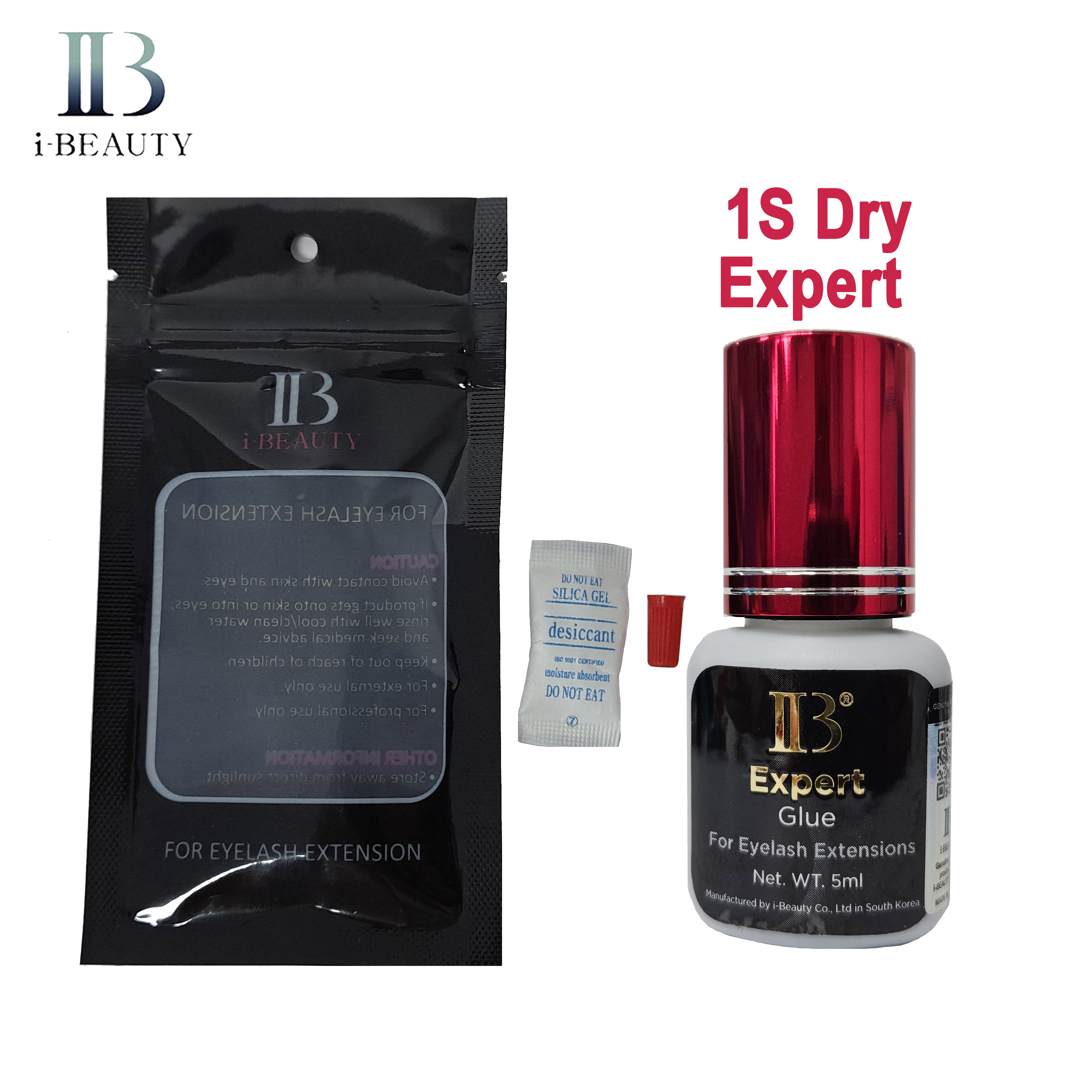 Colle pour extensions de cils, , i-beauty IB Ultra super colle Master/EXPERT, colle individuelle pour extensions de cils à séchage rapide: Argent