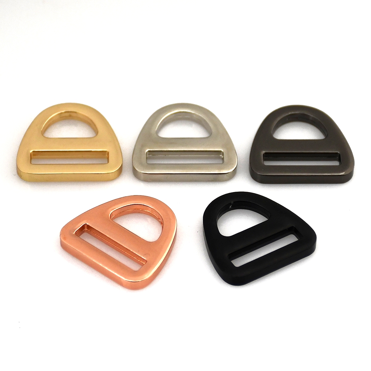 1 stücke Metall Dreieck Ring Schnalle &quot;EINE&quot; bilden Schnalle für Gurtband Leder Handwerk Tasche Gurt Gürtel Bekleidungs gepäck Zubehör