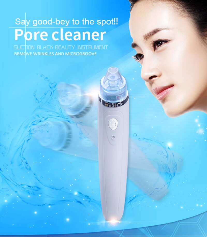 Facial Blackhead Remover Electric Acne Cleaner Blackhead Black Point Vacuum Cleaner Tool Black Spots Pore Cleaner Machine