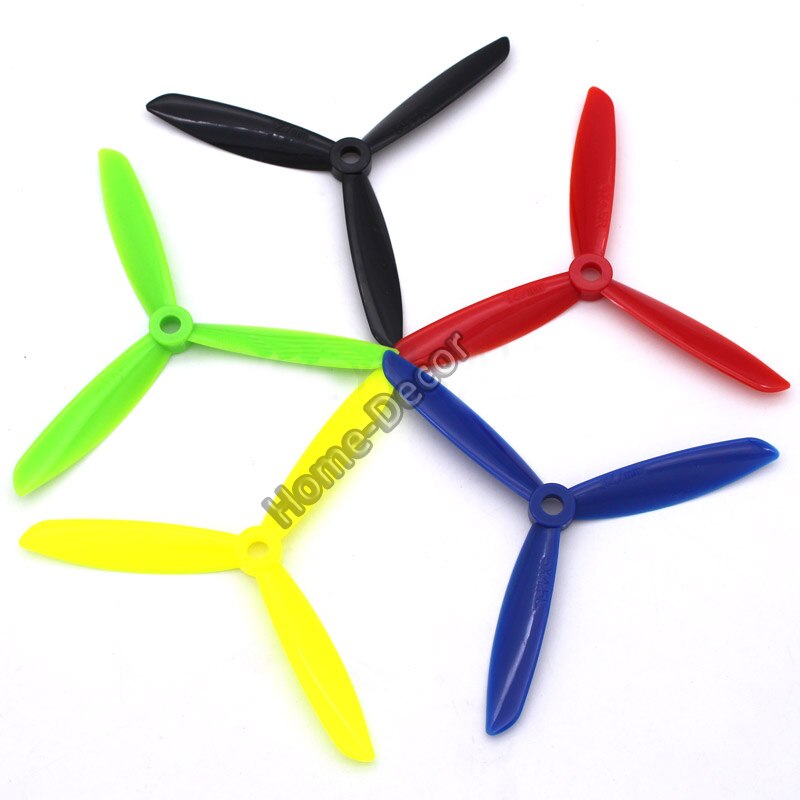 4 PCS 6mm ID Plastic Propeller For Plane Airplanes Model Windstick Propeller DIY UAV Propeller