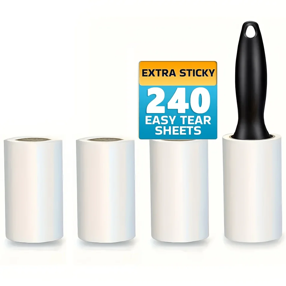 Ultra Sticky Lint Roller for Eliminating Pet Fur-Ideal for Furniture,Clothing &Carpets|Tool for Cleaning Pet Hair Hair Adhesive: Blue