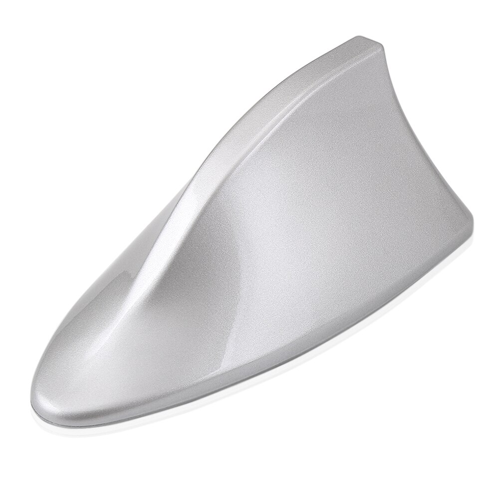 AntennaMastsRus - Functional Silver Shark Fin Antenna is Compatible with Jeep Compass MP (2017-2024) (New Body Style