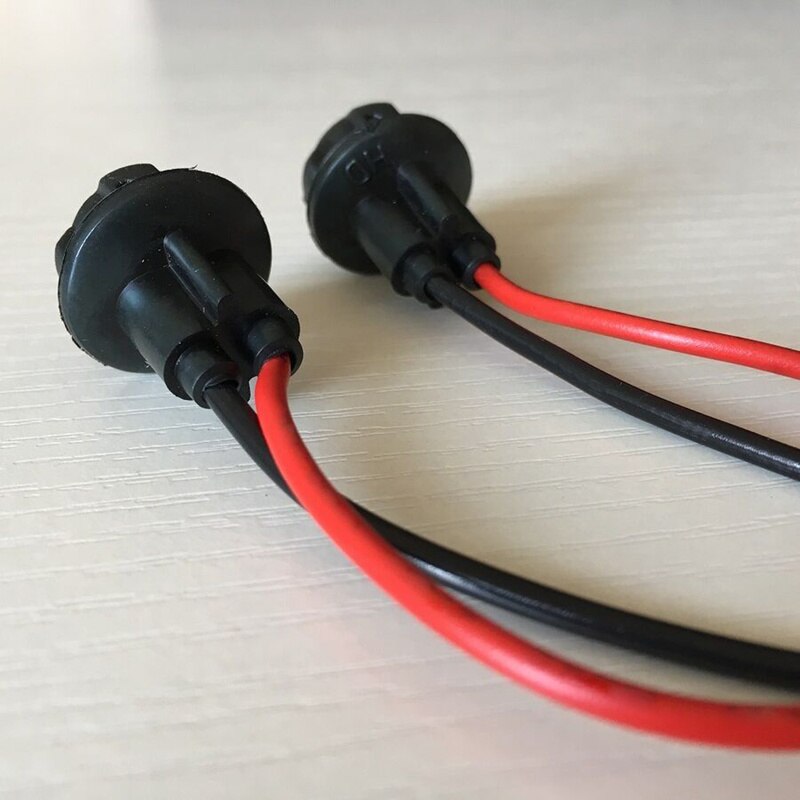 10Pcs T10 194 W5W 168 LED Bulbs Holder Adapter Socket Harness Plugs Connector Auto Wedge Light Socket Connector Car Accessories