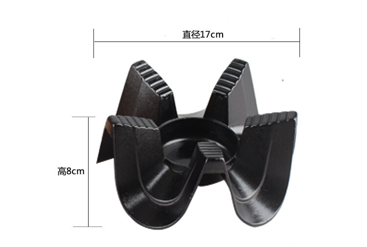 Commercial restaurant alcohol rack solid alcohol dry boiler base small chafing dish stove household Korean dry pot foundation: 3