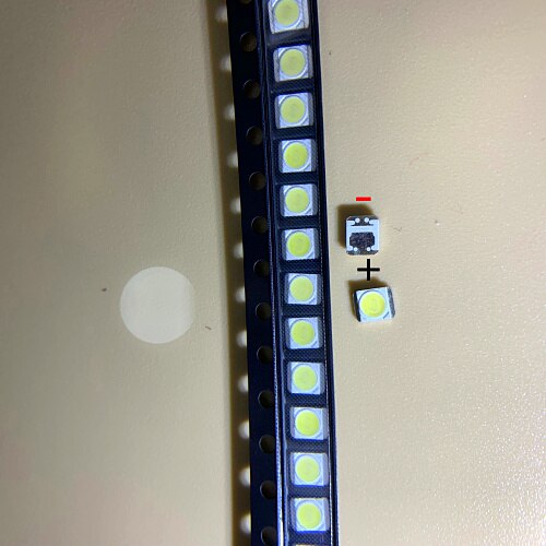 Retroiluminación LED LG Innotek, 110 Uds., 1210 3528 2835 1W 100LM, iluminación LCD trasera para TV, aplicación de televisión: LG-BLACK TAPE