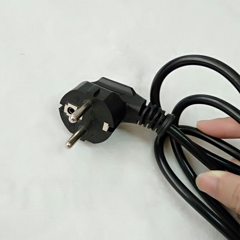 1,2 m 250V 10A Europäischen Korea 2-poligen rund Energie kabel Energie kabel, HSC IEC 320 C14 VDE Energie kabel