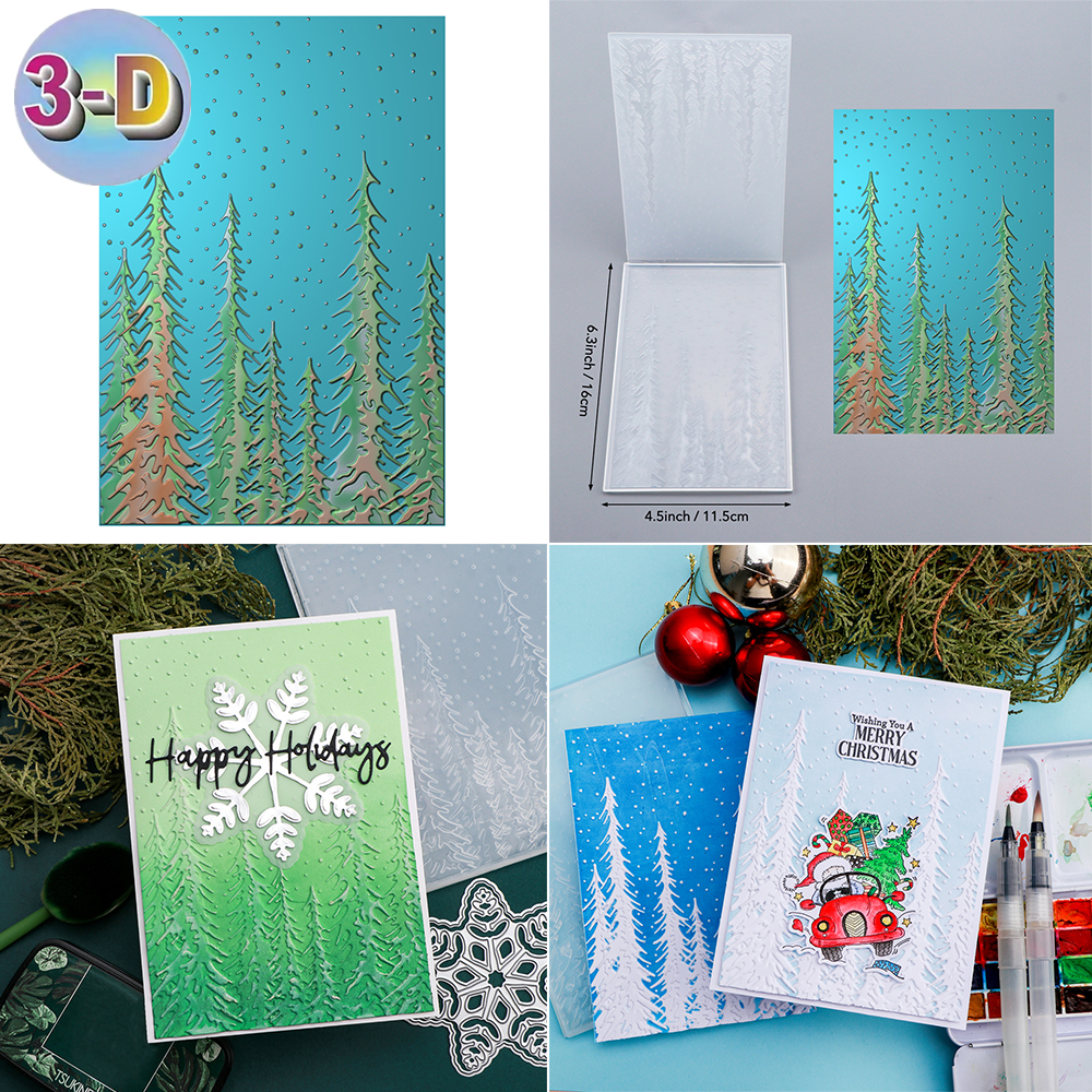 Carpeta de estampado 3D, línea ondulada, decoración de árbol de Navidad, fondo de telaraña para agregar detalles texturizados a la fabricación de proyectos de manualidades de papel: Borgoña