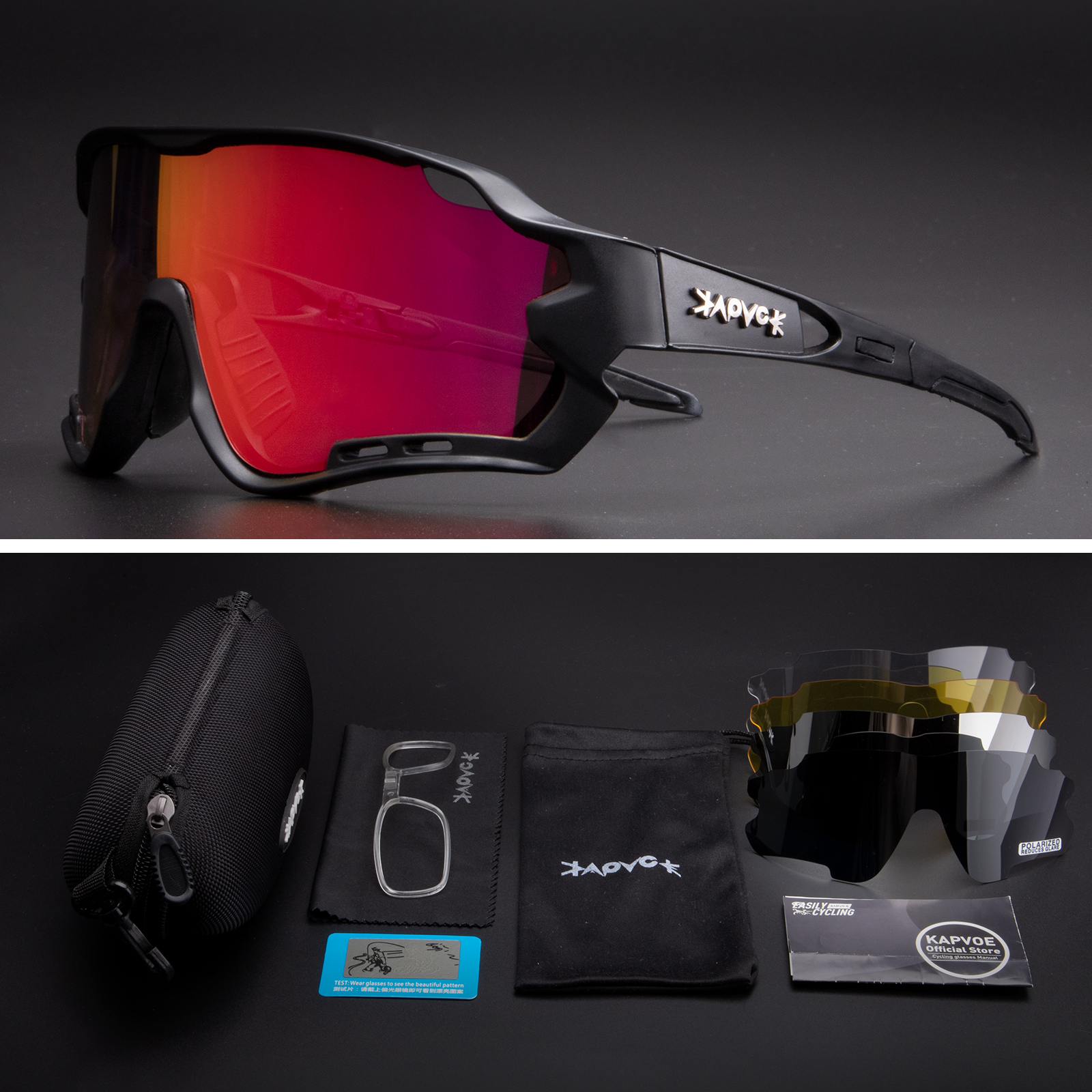 Kapvoe okulary narciarskie UV400 maska snowboardowa mężczyzna wioślarz okulary kemping piesze wycieczki okulary robić jazdy kobieta gogle narciarskie mężczyźni gogle narciarskie: KEBR-01