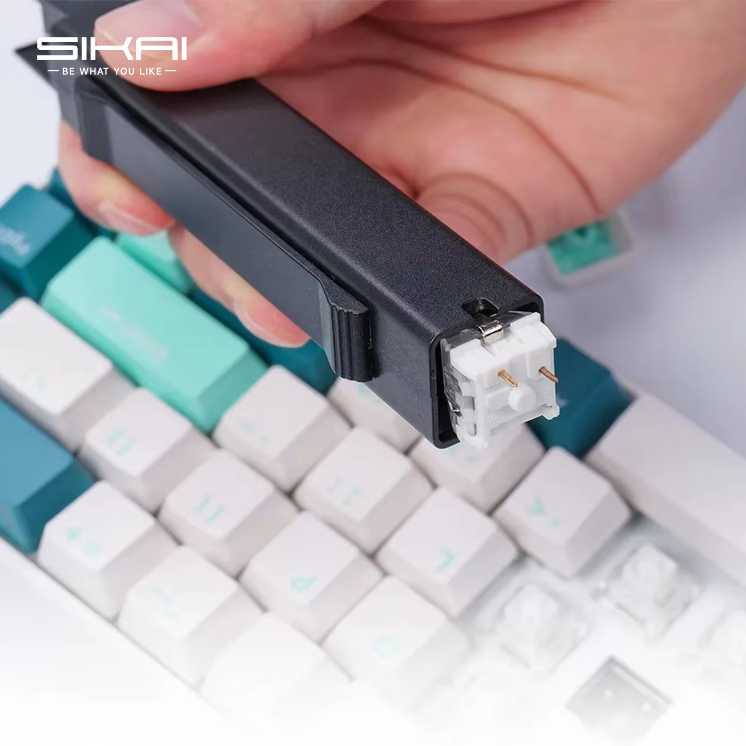 Extractor de teclas 2 en 1, extractor de teclas, extractor de teclas para teclado mecánico, interruptores de teclado para juegos, herramienta de limpieza DIY