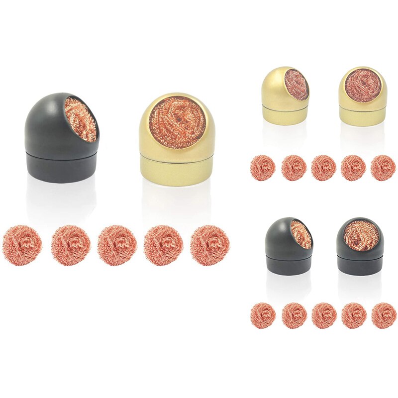 Soldering Iron Tip Cleaner with 7Pcs Solder Tip Cleaning Wire, Brass Wire for Cleaning Soldering Irons Tips