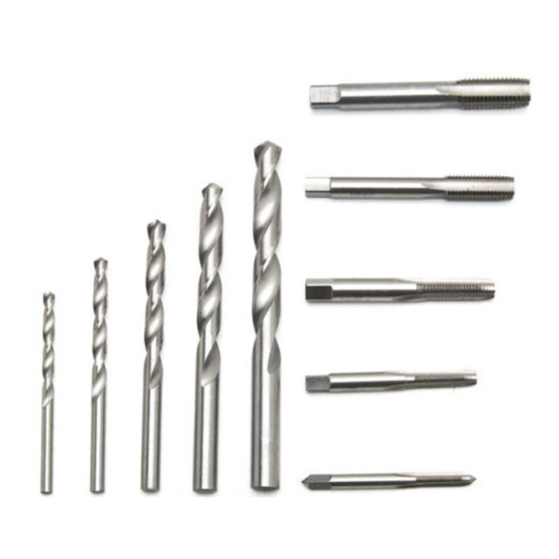 131PC THREAD/RETHREAD REPAIR KIT/SET M5 M6 M8 M10 M12 METRIC thread repair kit