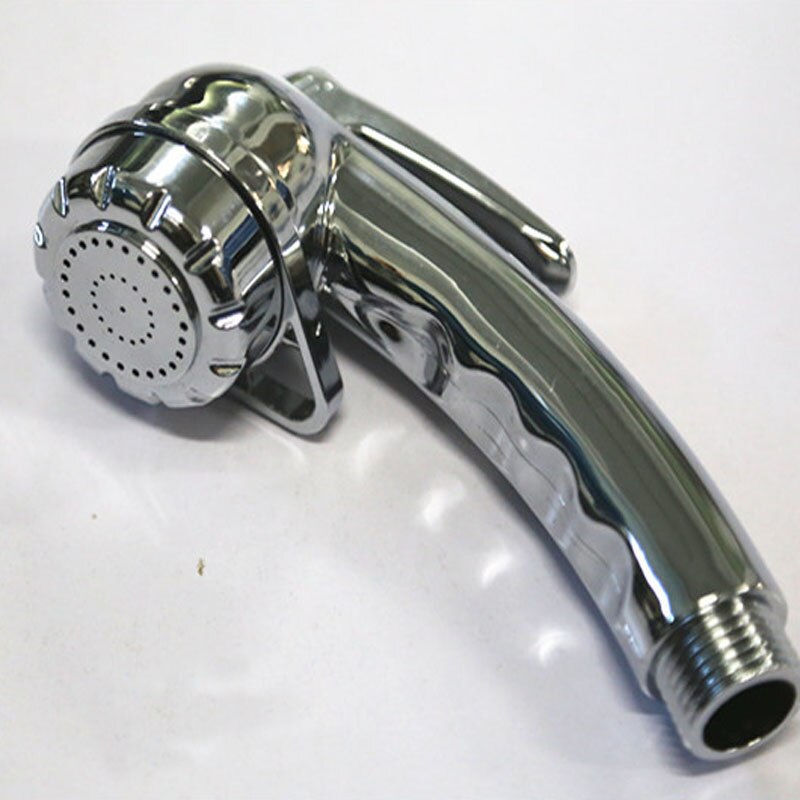 1pc vask bidet brusehoved fjederkurve trykknap, hovedet kan tages ud og hygiejnisk bruser badeværelsestilbehør