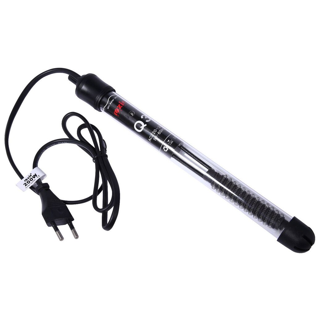 Adjustable Temperature Thermostat Heater Rod Submersible Aquarium Fish Tank Water Heat US/EU Standard 25W/50W/100W/200W/300W#J7