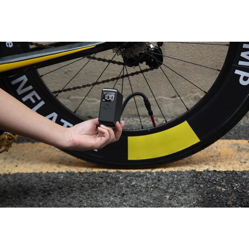 Tragbare Luft kompressor Reifen Luftpumpe Fahrrad und Motorrad Reifen Barometer auslaufs ichere Reifen Luftpumpe Motorrad und Autoteile