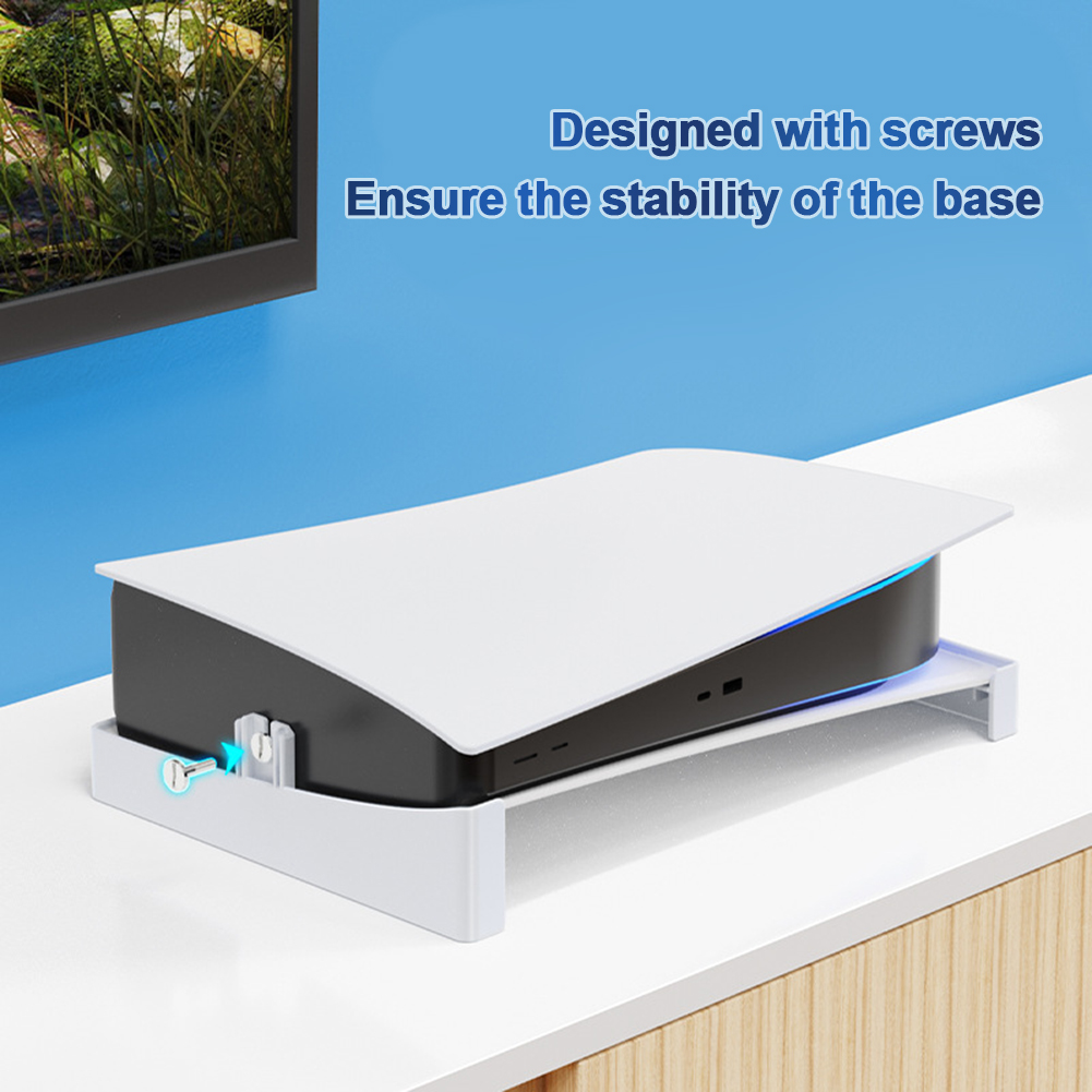 Präsentationsständer-set für spiele-discs (  ps5 cd-- rom/digital/optische version) mit rutschfester, horizontaler basishalterung