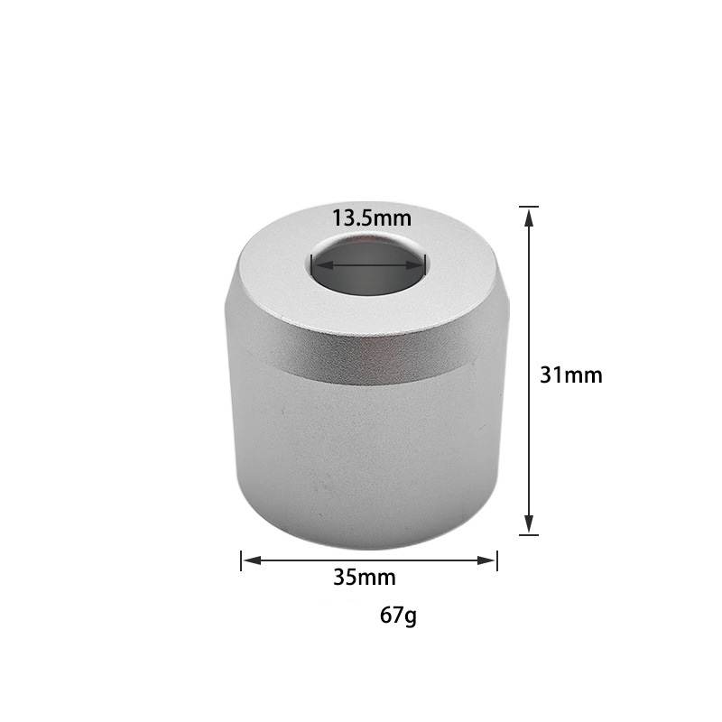 1 Pc Safety Razor Stand, Men's Aluminum Alloy Shaving Razor Base Holder, Manual Razor Holder for Bathroom Countertops: Red