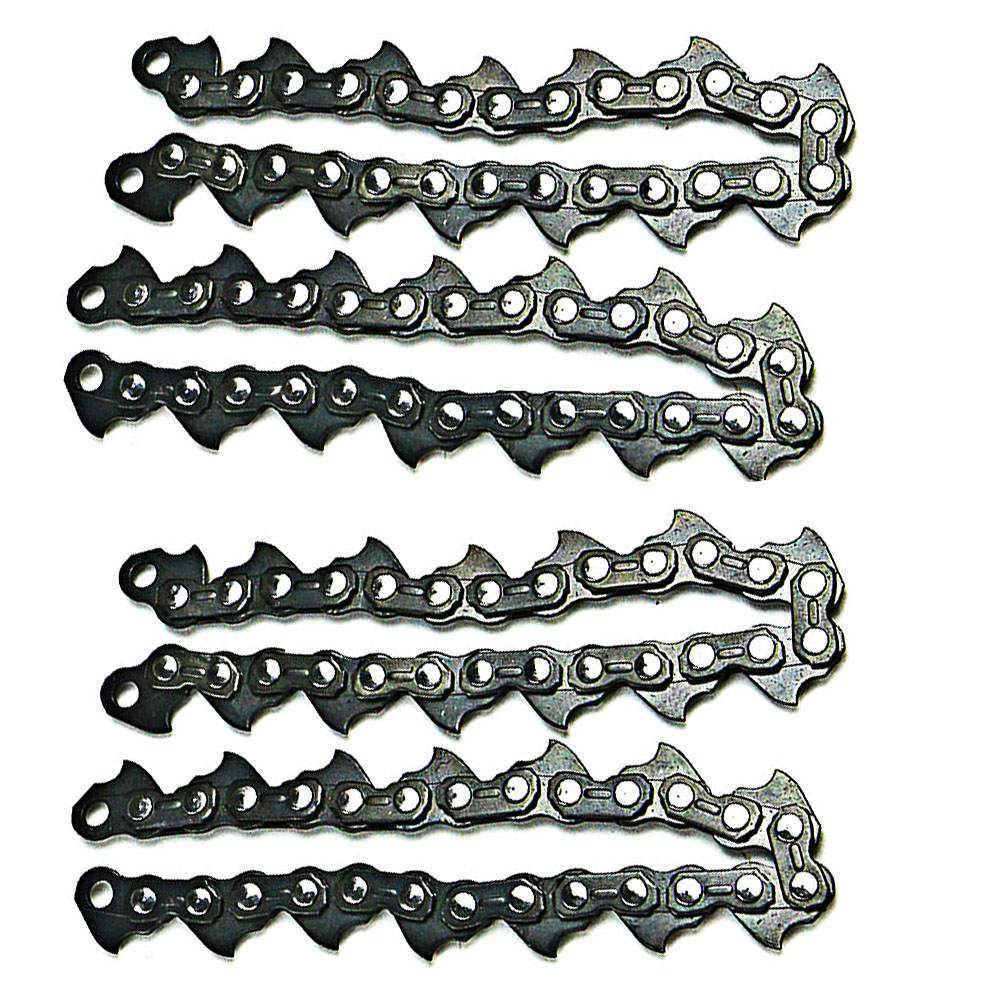 Brush Cutter Accessories 2/4 Pieces Metal Chain Trimmer Line for Brushcutter Head Replacement of Worn Chain for Trimming Head