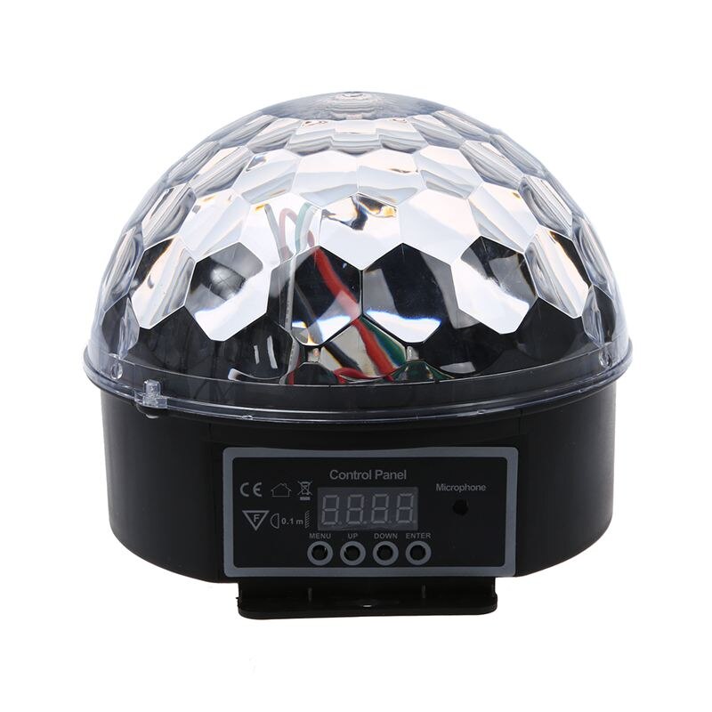 DMX512 lighting scene DJ Disco bulb LED RGB lamp Crystal Ball Spotlight soiree club bar: Default Title