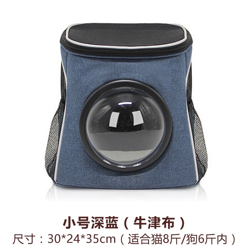 Cat space bag cat backpack pet dog travel out backpack back dog cat cat canvas carry cabin school bag