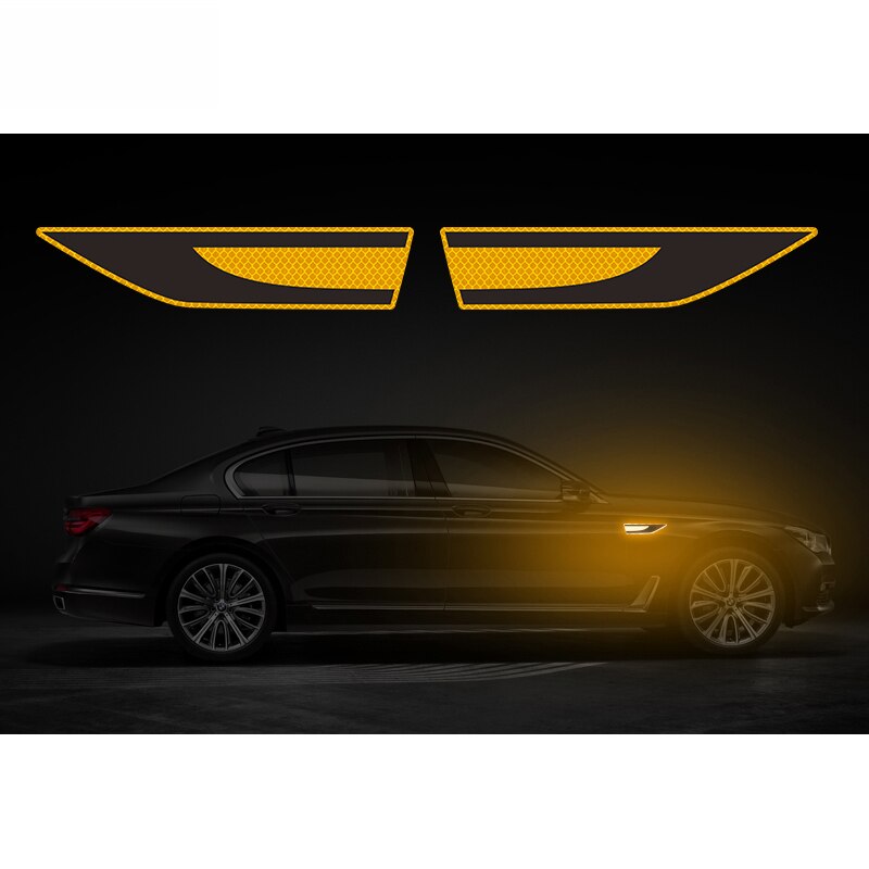 For car motorcycle reflective tape reflector reflective tape reflective warning signs at night Waist line blade reflective tape