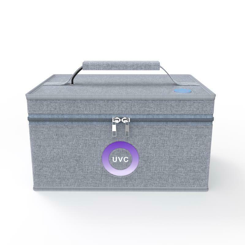 Foldable UV Light Sanitizers Bag Portable UVC Box Rechargeable Clean Kills Germs Disinfection Box for Mask Underwear