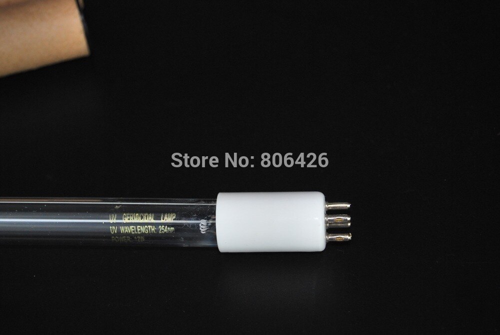 1GPM 11 W/12 W Tap water sterilisator/UV lampen/kiemdodende lamp/UV lamp voor water purifier met enkele end 4 pins 8000 uur levensduur