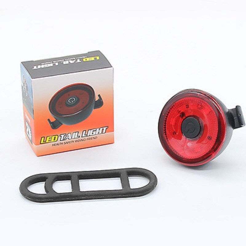 LED Bike Light Waterproof Rear Tail Light USB Rechargeable Mountain Bike Seatpost Taillamp Cycling Bike Accessories ciclismo luz: red lamp 02