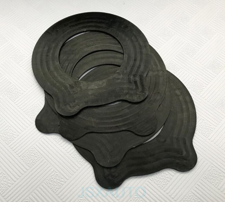 excavator accessories For KOMATSU PC CAT KOBELCO SK HITACHI ZX SANY boom rubber pad middle arm bucket arm gasket rubber gasket