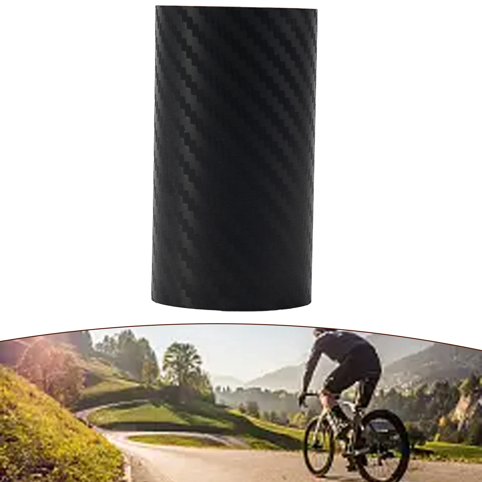 Nano Kohlenstoff Faser Fahrrad Aufkleber Wasserdichte Fahrrad Rahmen Schutz Band Anti kratzen DIY Radfahren Schutz Film Auto Aufkleber