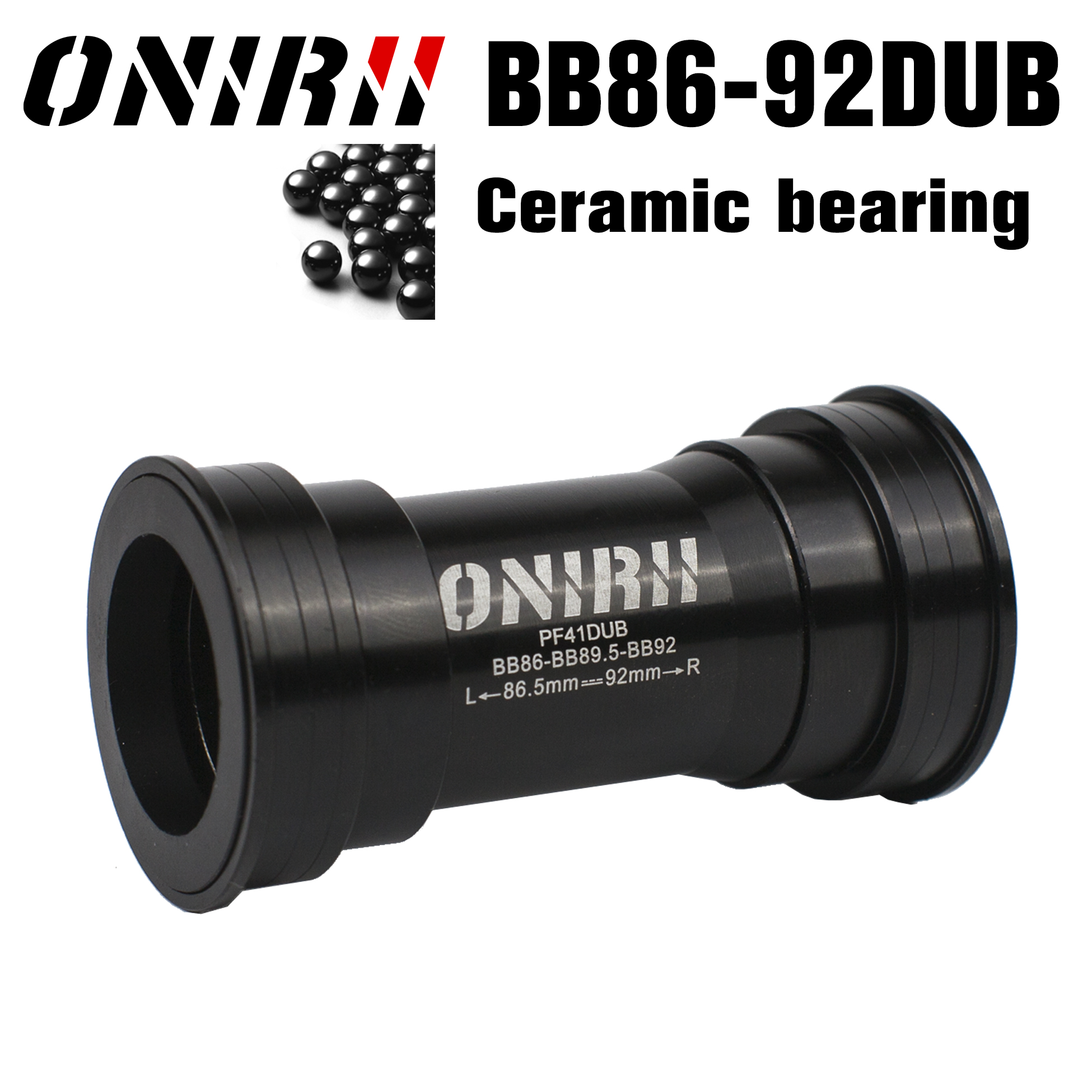 Onirii Fiets Dub BB92 Keramische Lager Trapas Press Fit 28.99 Mm Bb Voor Mtb Bike BB86.5-92Mm nx Gx XO1 Onderdelen: Default Title