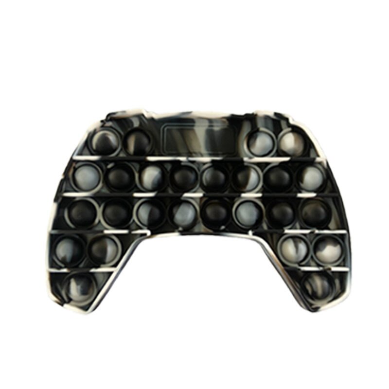 Squeeze Toy Rainbow Fidget Toys Push Bubble Animal Sensory Autism Squeeze Stress Reliever Mini Game Simple Dimple Relax Toy: Red