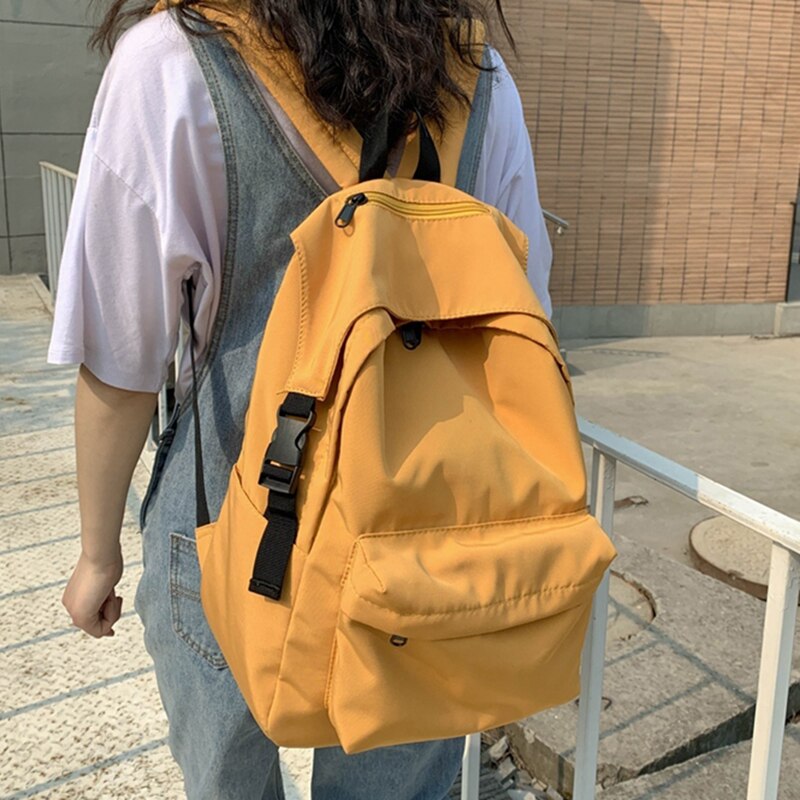 HOCODO Zaino Delle Donne di Nylon Impermeabile Sacchetto di Scuola Per Le Ragazze Adolescenti Multi-Tasca Studente di College Zaini Unisex Borsa Del Computer Portatile SAC