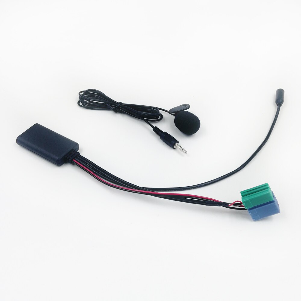 Biurlink 150CM Bluetooth Audio Kabel Mikrofon Freisprecheinrichtung Adapter ISO 6Pin 8Pin für Porsche Becker Steuergerät