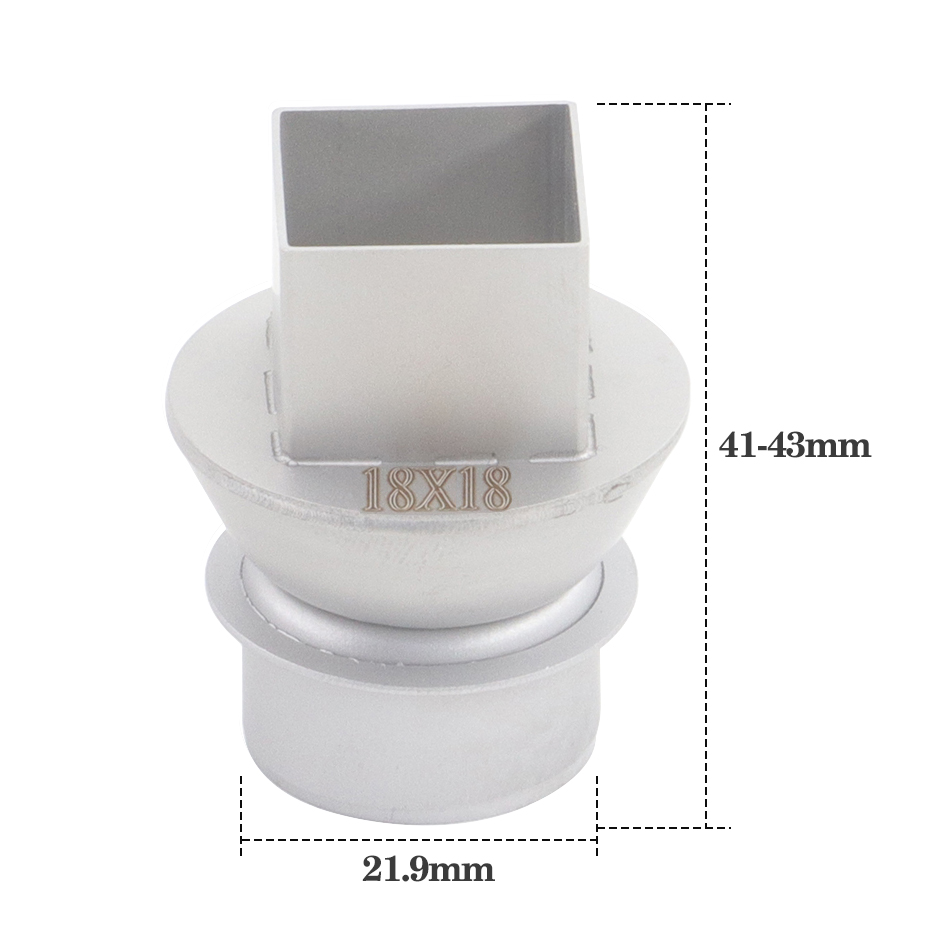 Buse de pistolet à Air rapide 861DW avec bouclier d'air en maille Compatible avec la Station de soudage TR1 856AX 856AE 712 713 TR1300A 45*45