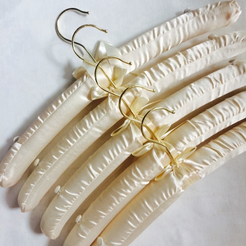 Cintre Blanc Antidérapant Rembourré en Mousse pour Femme, Vêtement pour Pull et Jupe, 10 Pièces
