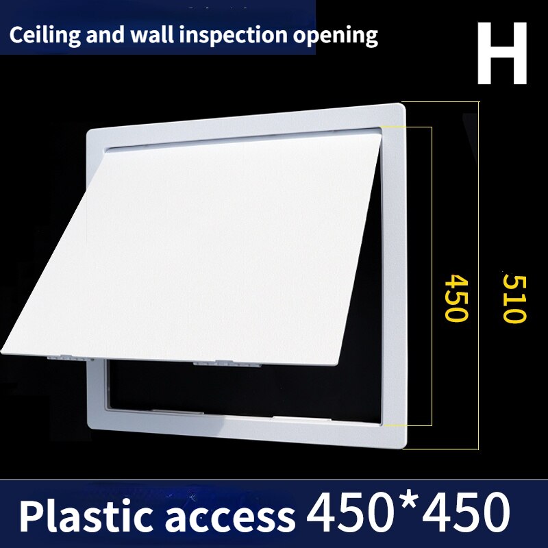 Plastic Access Panel for Multi-size Reinforced Plumbing Wall Access Doors Plastic access: H