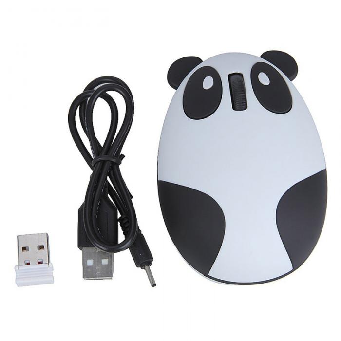2.4GHz Wireless Optical Panda Style Computer Mouse Mice