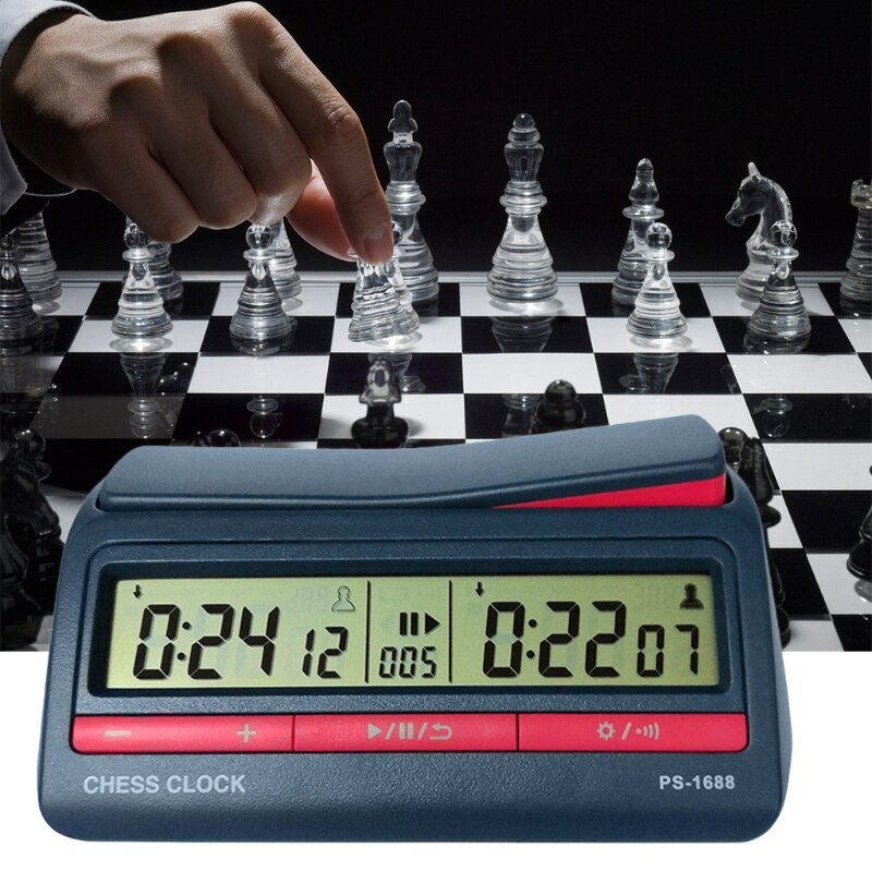 Advanced Chess Digital Timer Chess Clock Count Up Down Board Game Clock Chess Game Timer Digital Game Timing Clock