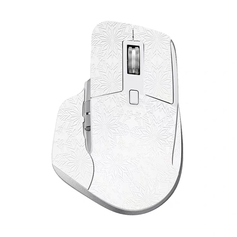 Full Set DIY Mouse Skin Mouse Skates Side Stickers Anti-slip Tap for Logistic MX Master 3 3S Game Mouse DIY Handmade Mouse Skate: Khaki