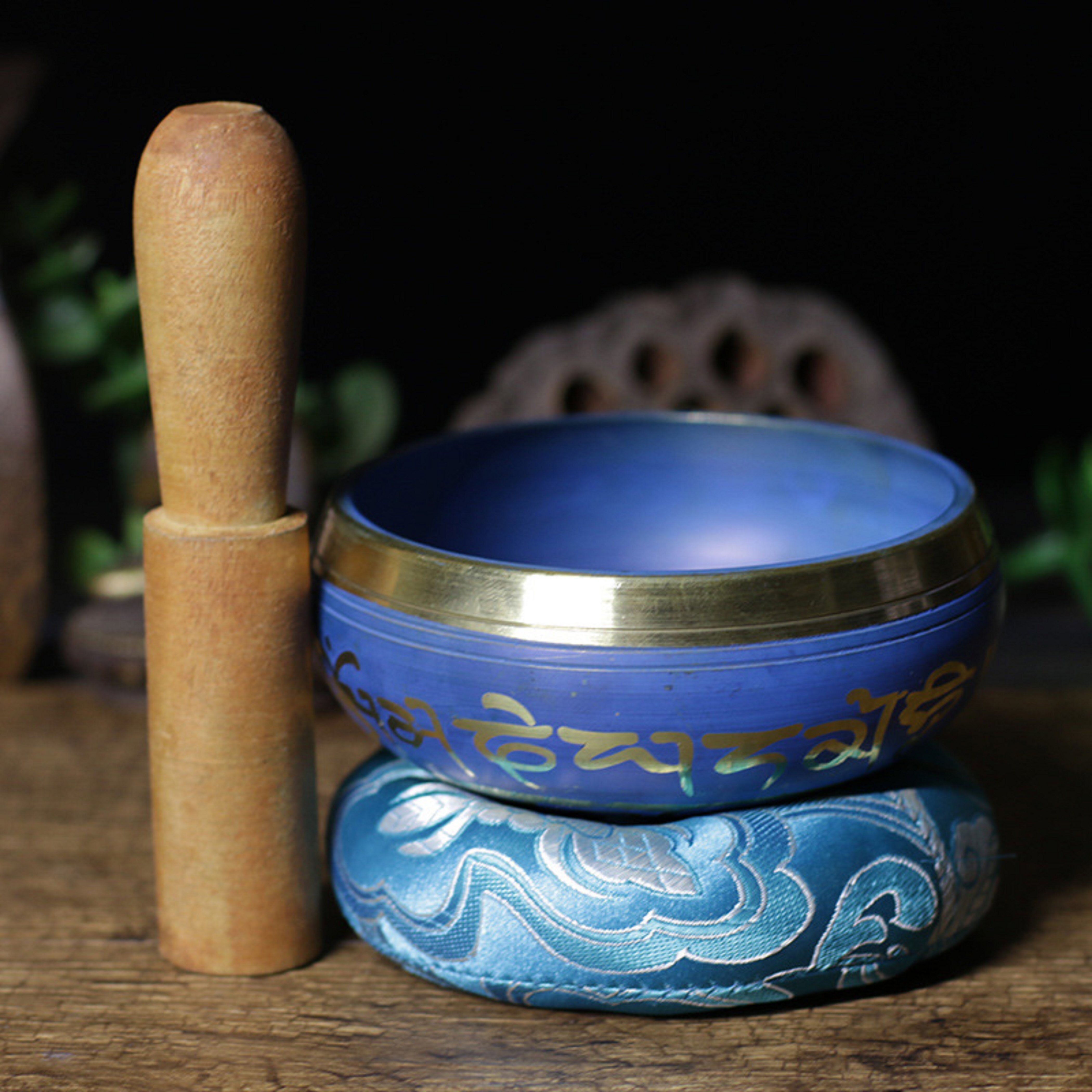 Nepal Singing Bowl Tibetan Meditation Vintage Singing bowl for Fourth ...