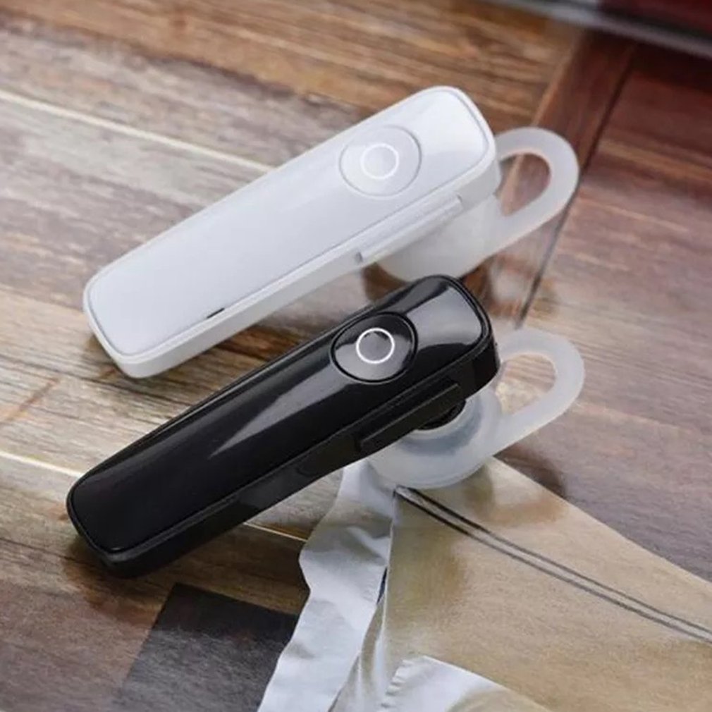 Auriculares Bluetooth M163, Mini cascos Bluetooth estéreo, auriculares inalámbricos para colgar, Auriculares deportivos manos libres con micrófono para teléfono