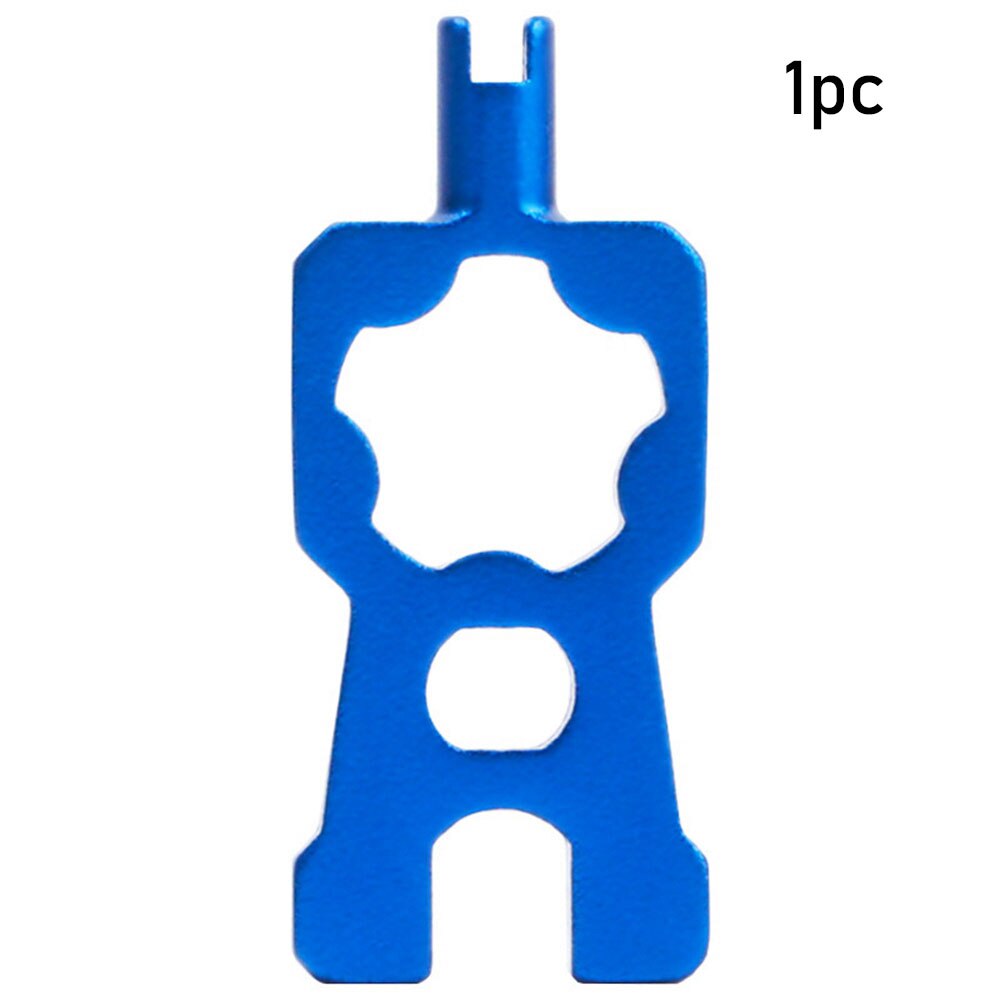 1pcs 4 IN 1 Bicycle Valve Tools Valves Core Wrench Removal Parts Portable Repair Multifunction Disassembly Installation Tool: Default Title