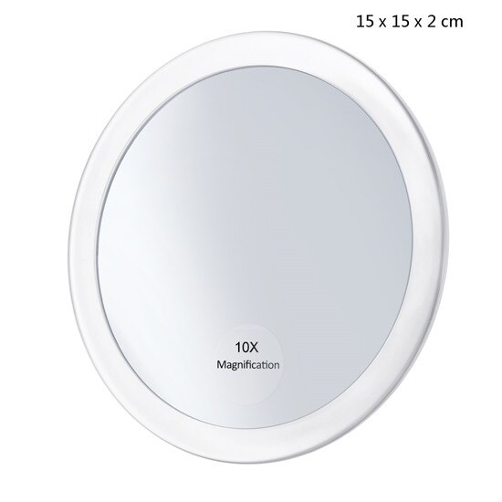 Ruimio Vergrootglas Make-Up Spiegel Met Power Vergrendeling Zuignap Bright Diffuus Licht En 360 Graden Draaibare Verstelbare Arm: pattern 4