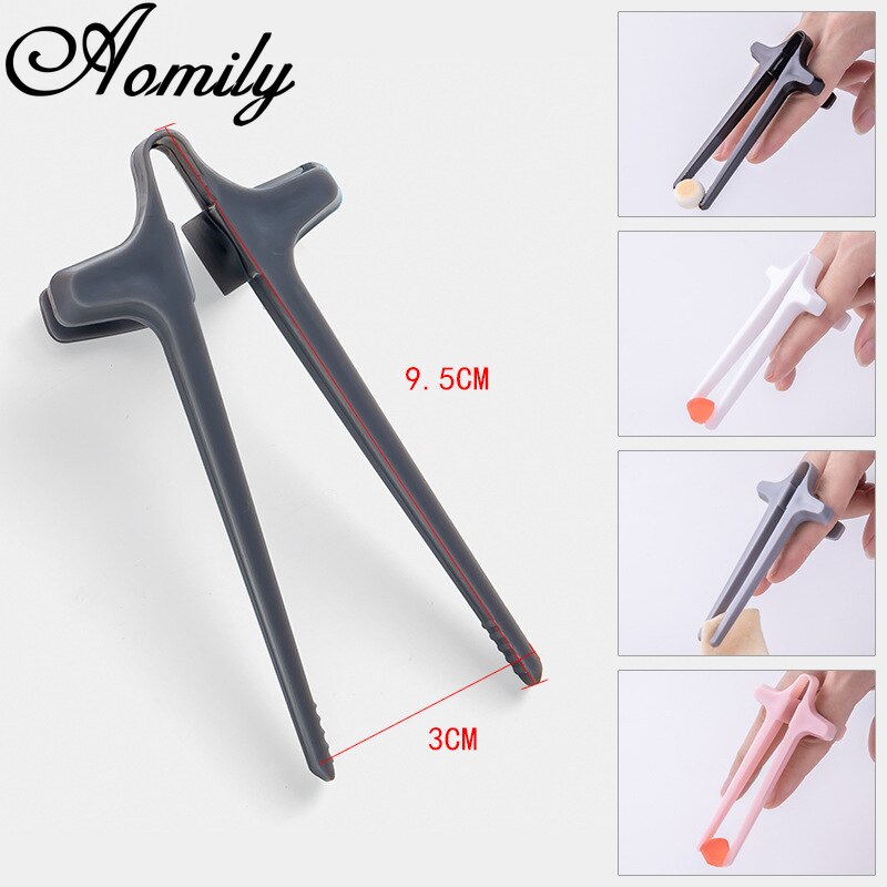 Reusable Finger Lazy Chopsticks Clip for Eatin Snacks Prevent Dirty Hands Finger Ring Chopsticks for Playing Computer Phone Game