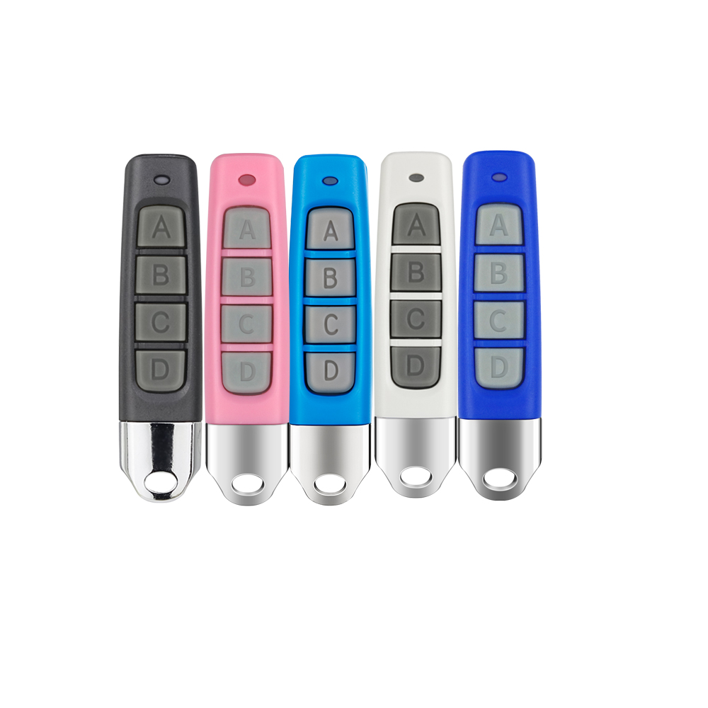 Universal 433MHz Electric Gate Remote Control Self-copying Garage command RF Wireless Duplicator Clone Code Learning code 433.92: SKY BLUE