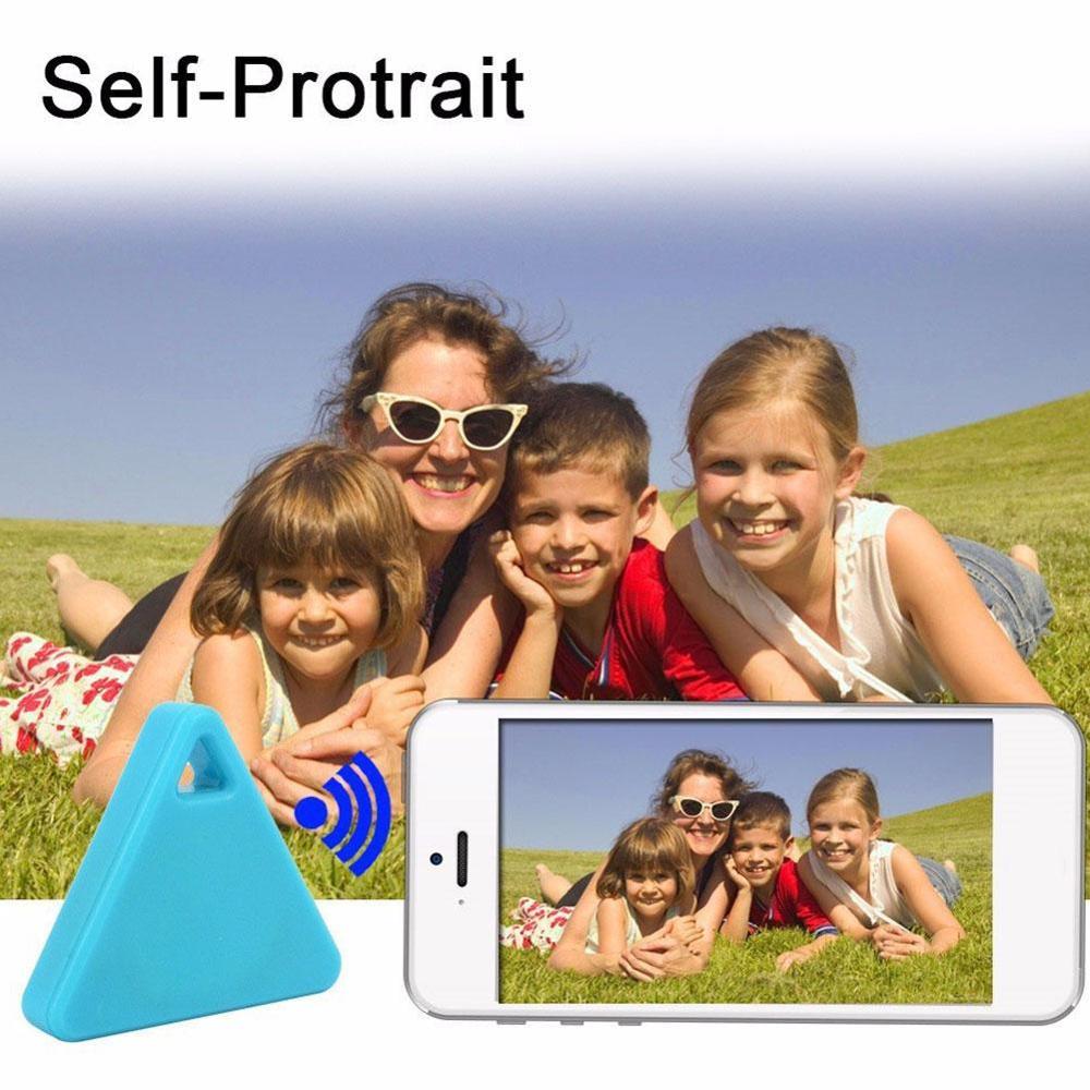 Bluetooth key finder, luggage, wallet, mobile phone anti-theft device, triangle Bluetooth anti-lost device
