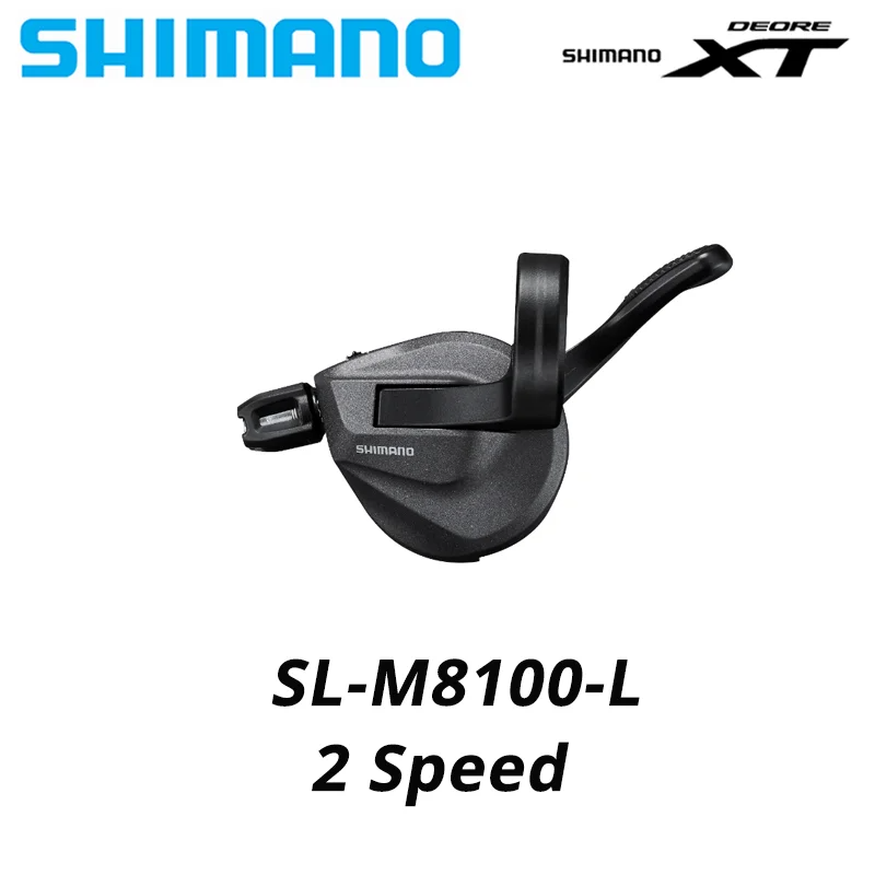Shimano deore xt slx sl m6100 m7100 m8100 Schalthebel rechts 12 Geschwindigkeit Verknüpfungen 2 Geschwindigkeit für Mountainbike MTB Fahrrad Original teile: Lila